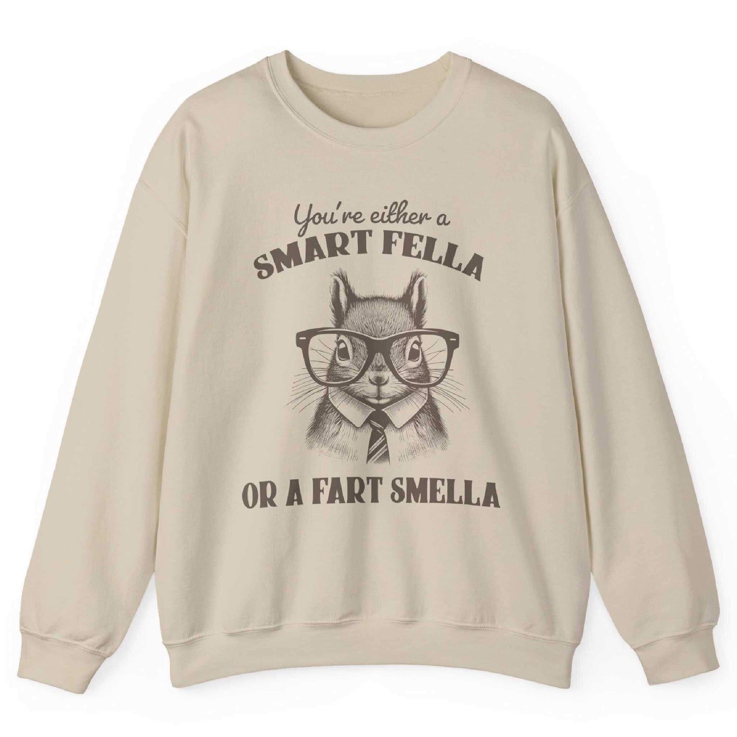 Smart Fella Or A Fart Smella Sweatshirt