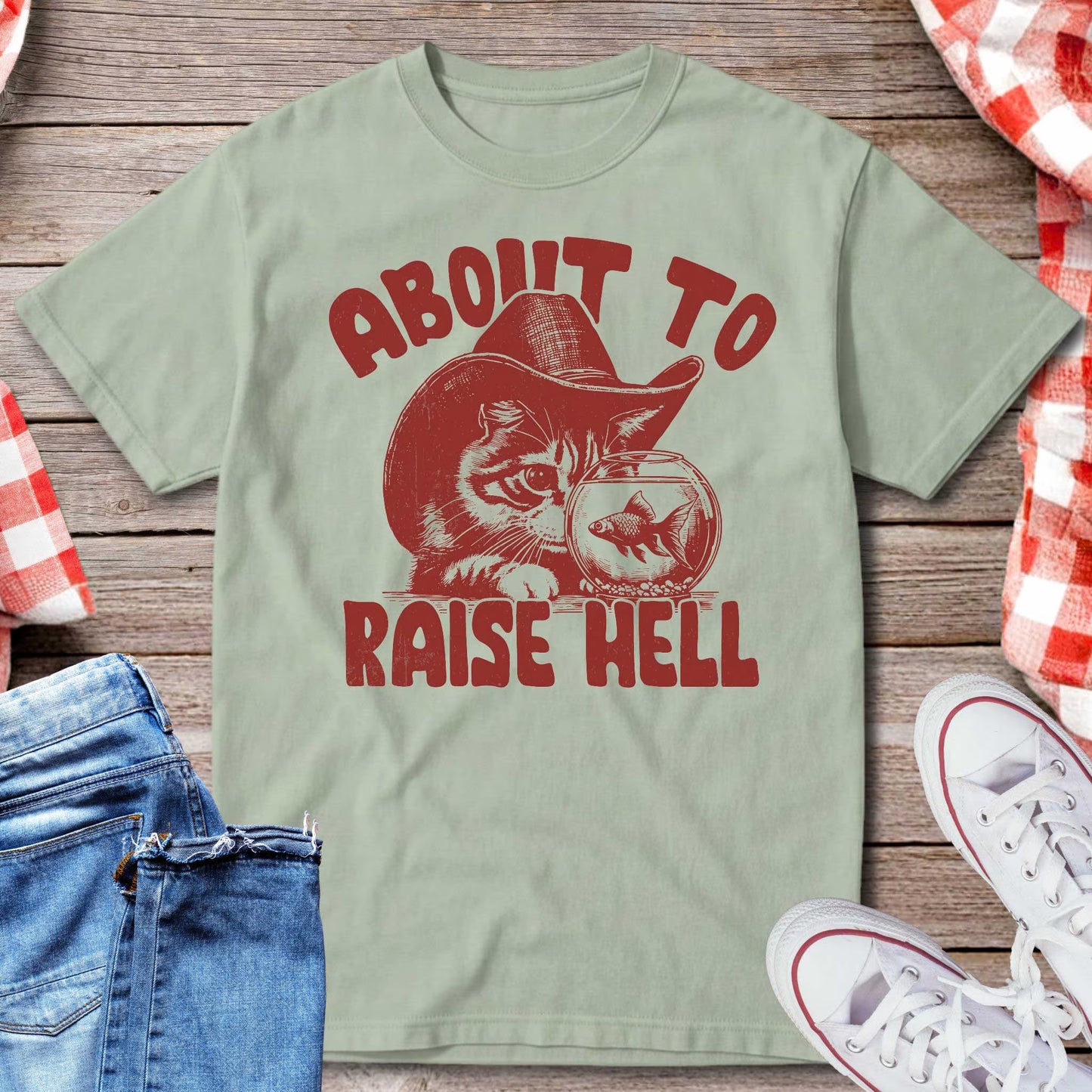 About To Raise Hell T-Shirt