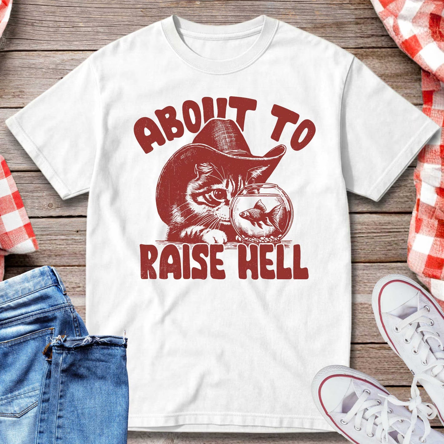 About To Raise Hell T-Shirt