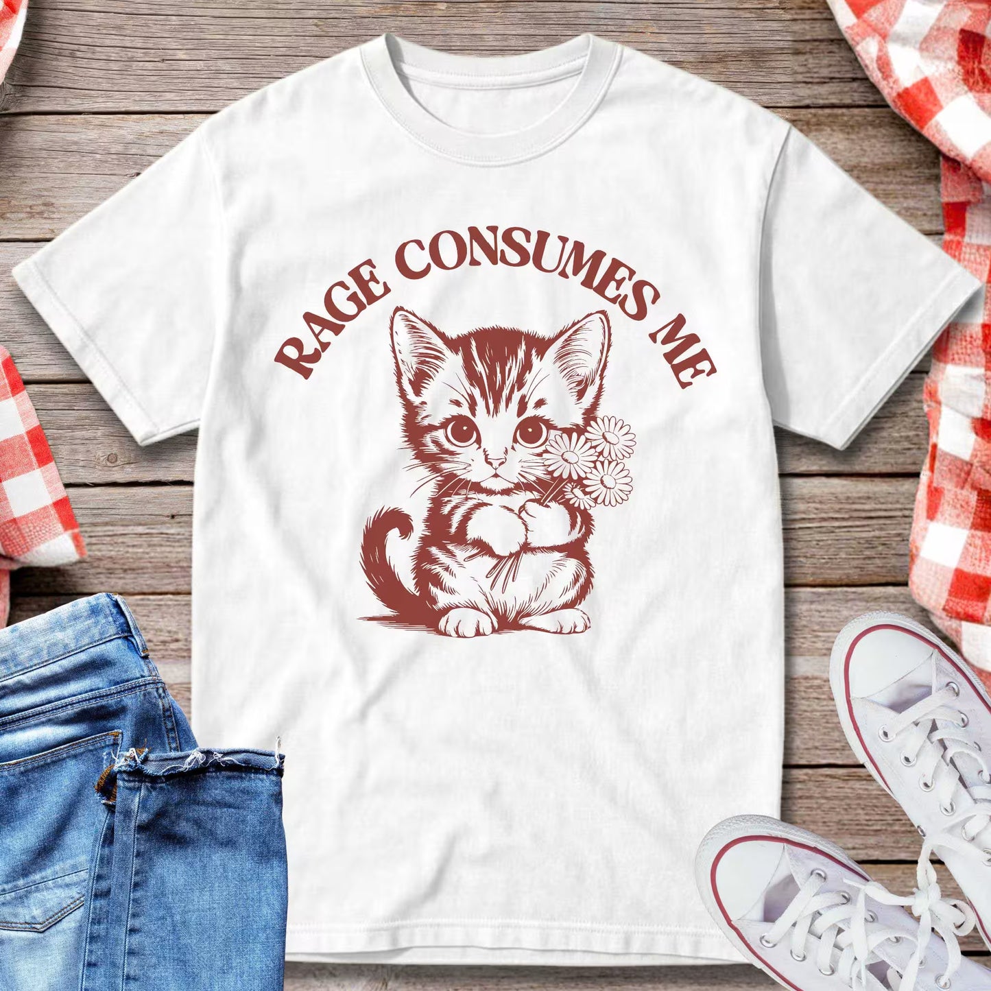 Rage Consumes Me T-Shirt