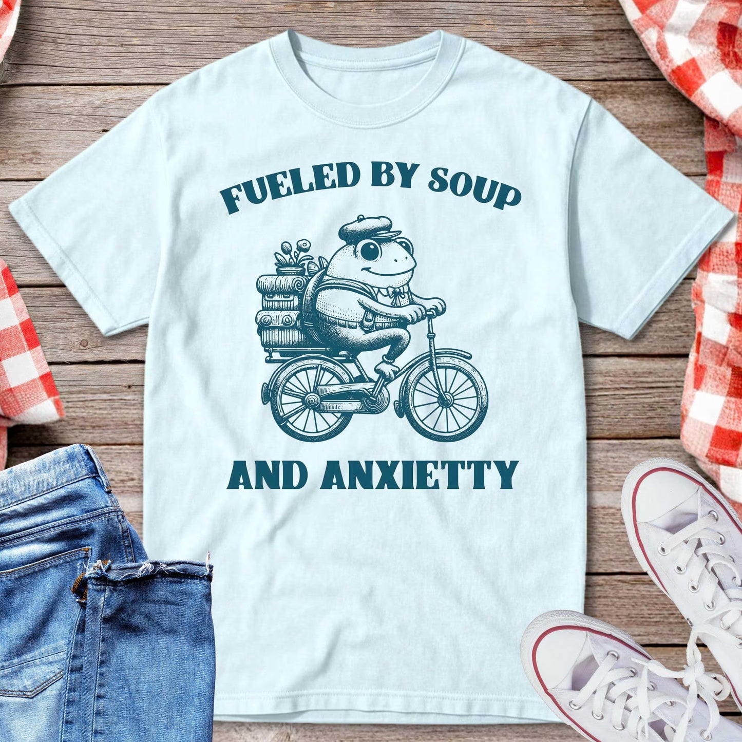 Fueled by Soup and Anxiety T-Shirt