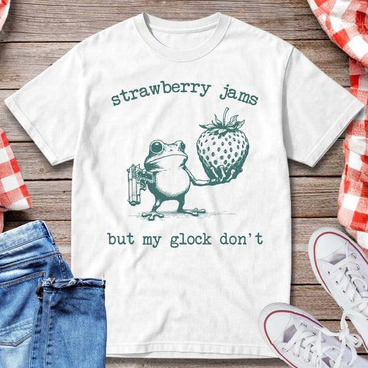 Strawberry Jams Frog Glock T-Shirt